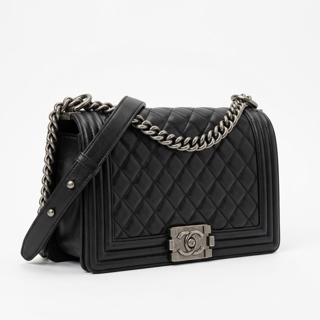Used Chanel Boy Medium pre-loved bag Malaysia