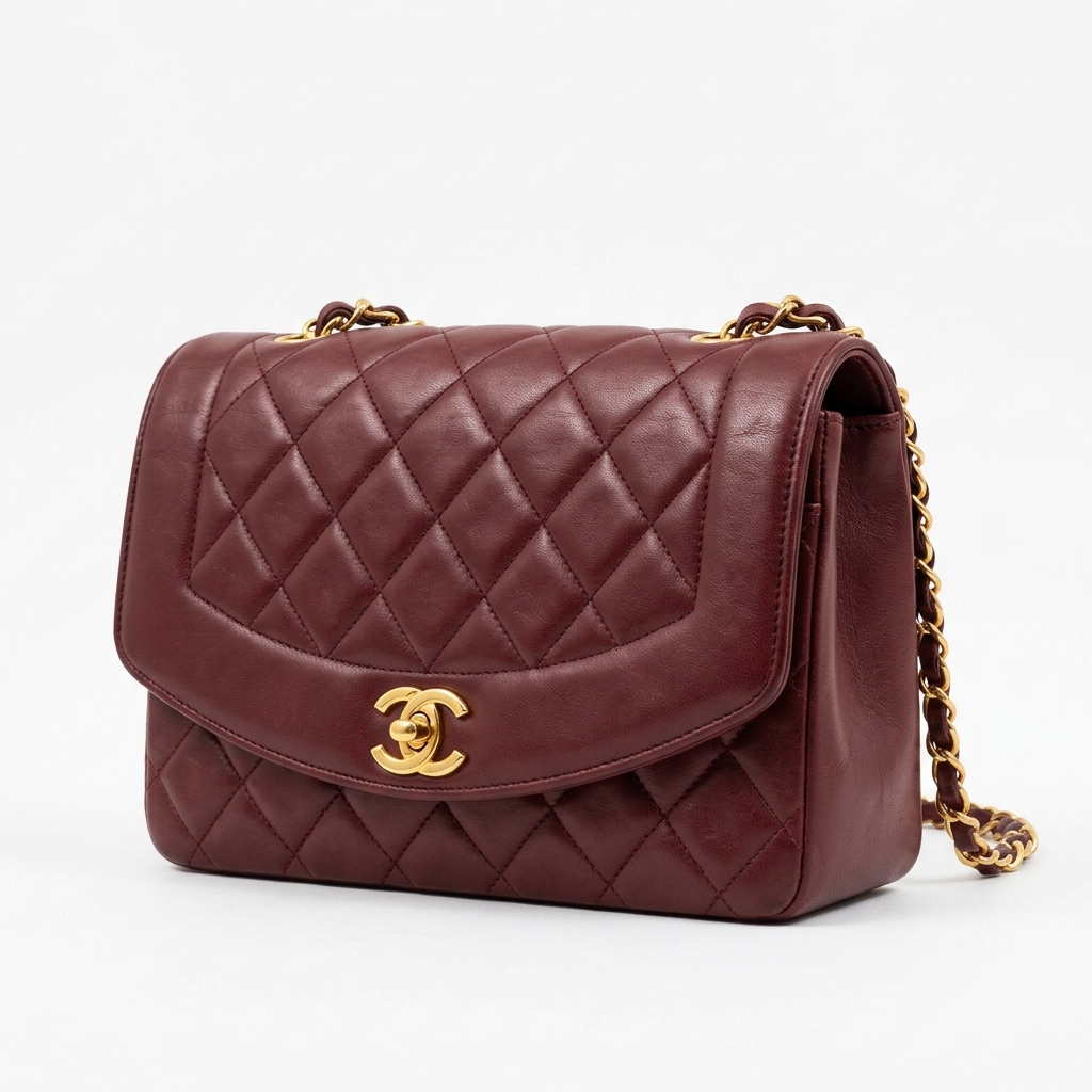 Used Chanel Vintage Diana Flap pre-loved bag Malaysia