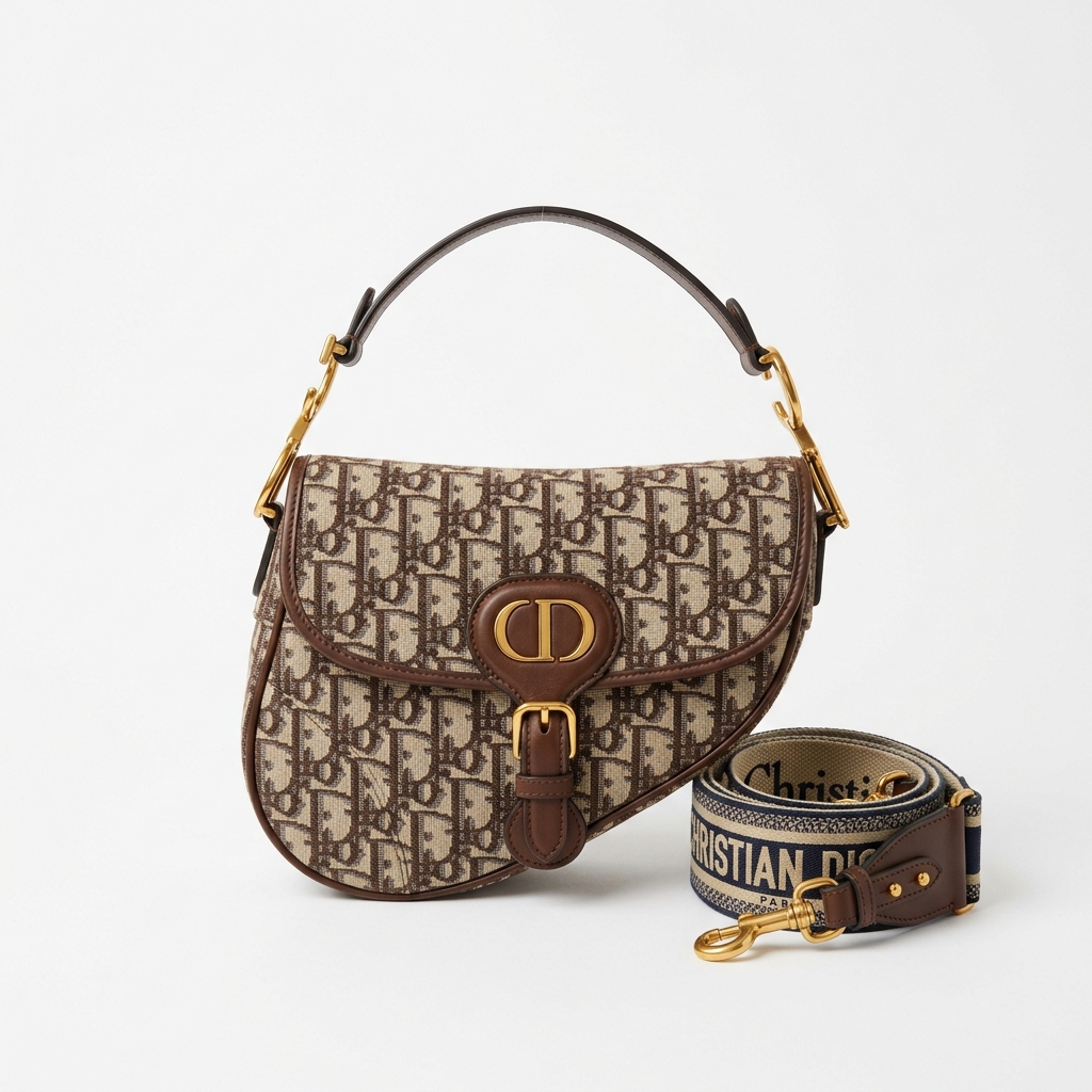 Used Dior Saddle Bag with Strap pre-loved bag Malaysia
