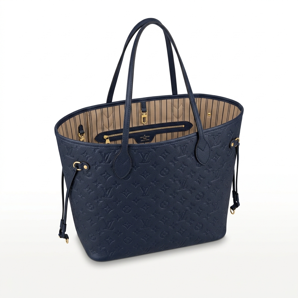 Used Louis Vuitton Neverfull MM Monogram Empreinte pre-loved bag Malaysia